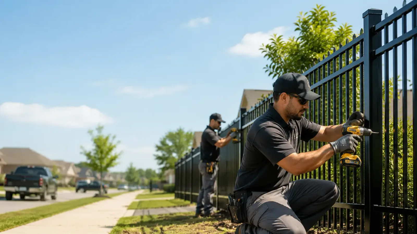 Metal Fence Installation in Marshall, IL